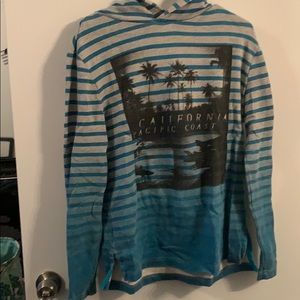 🟢 5/$20 Ombré California Hoodie Sweatshirt